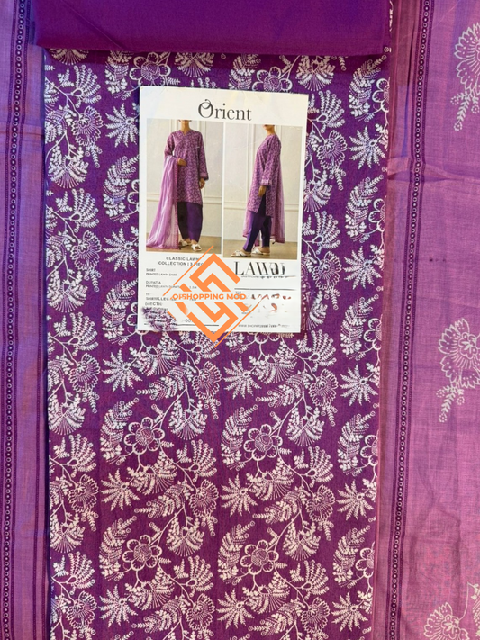 Orient Brand 3 Piece Unstitch suit