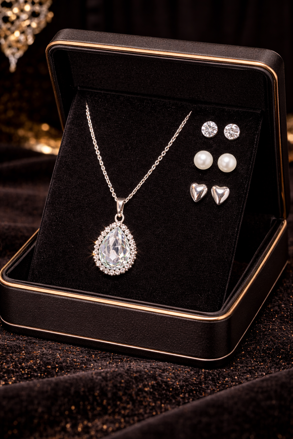 Elegant Crystal Set