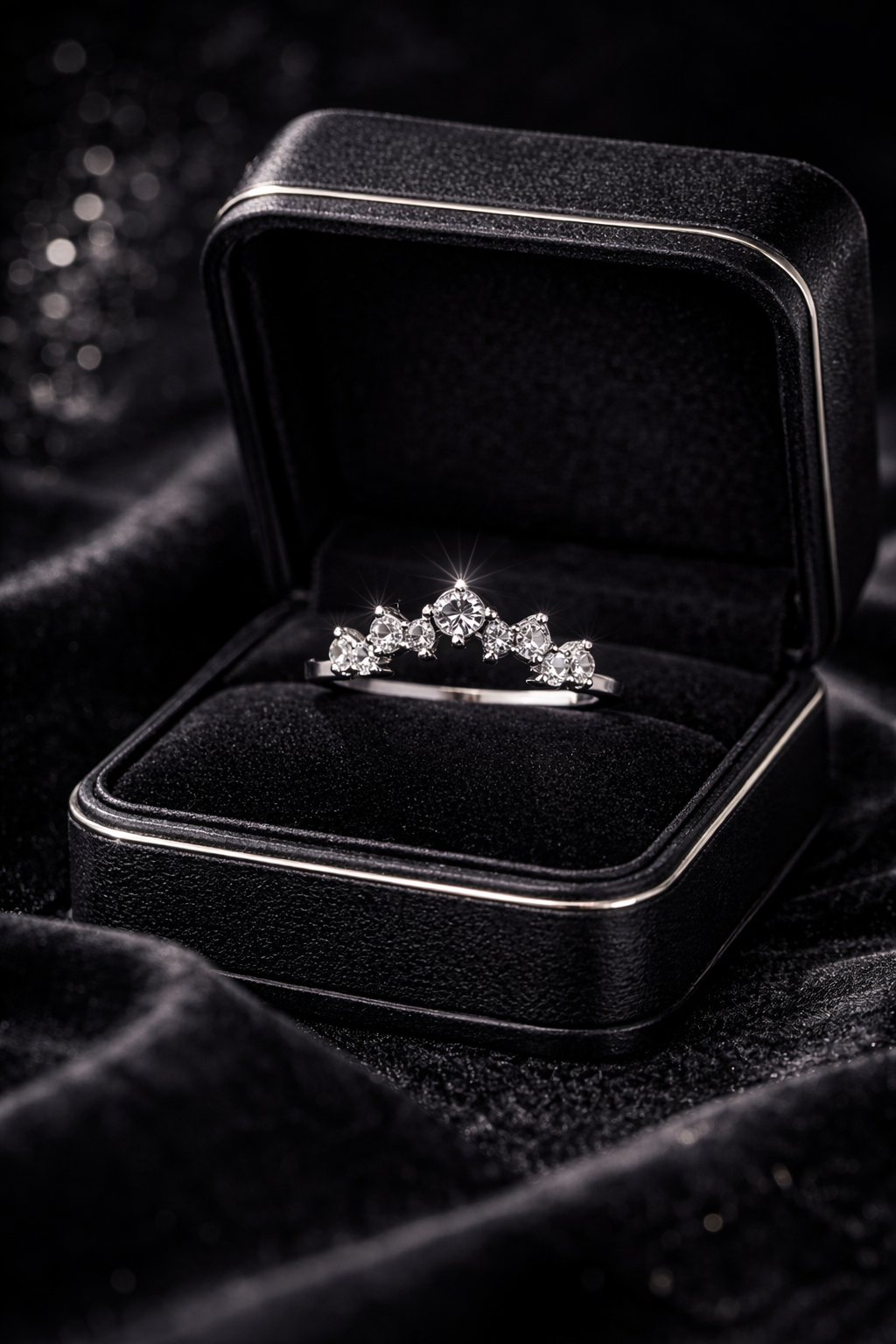 Celestial Crown Diamond Ring