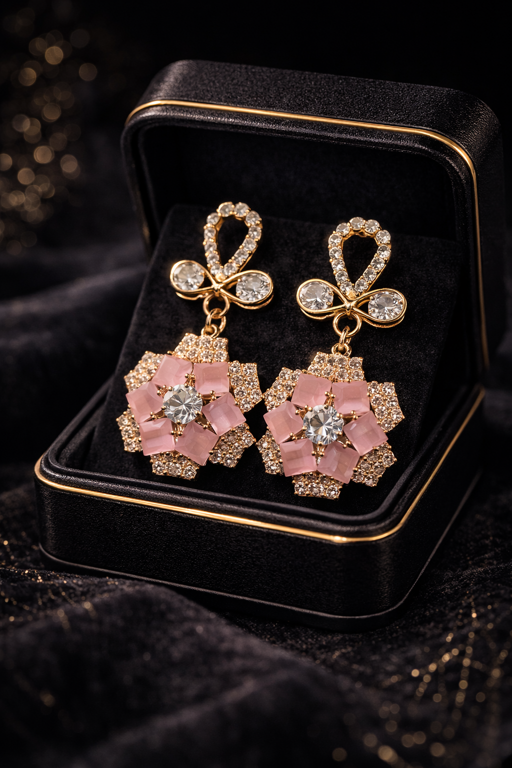 Blush Floral Drops