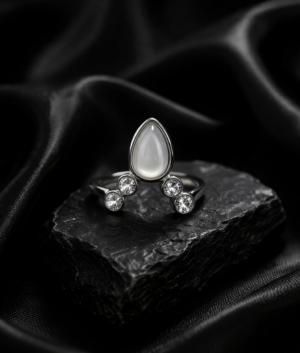 Crystal Drop Ring