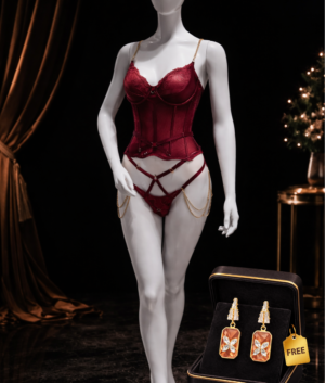 Red Luxury Lingerie Set