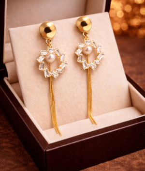 Golden Pearl Tassels