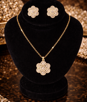 Golden Blossom Elegance Set