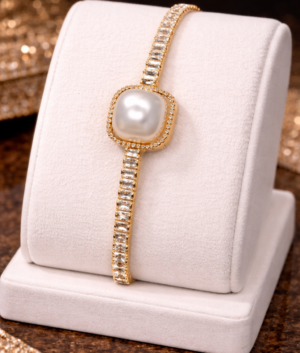 Pearl Glow Tennis Bracelet