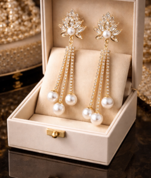 Golden Pearl Tassels