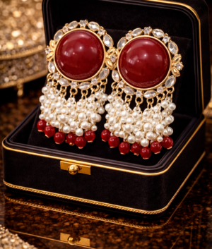 Ruby Pearl Chandeliers