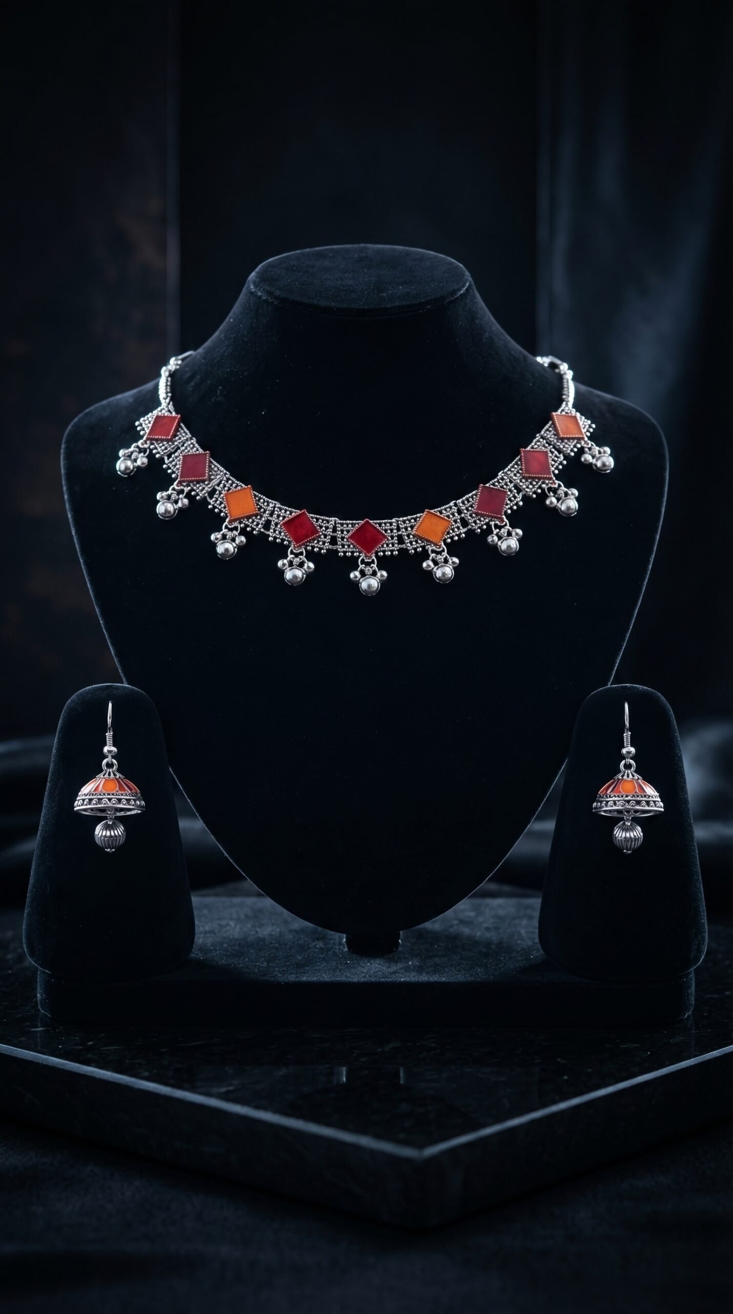 “Sunset Heritage Choker Set”